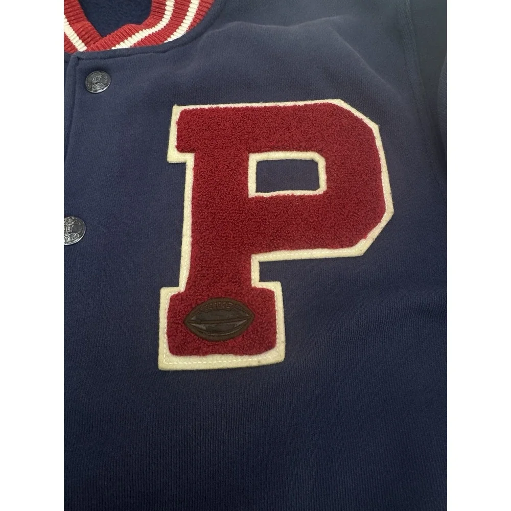 Polo Ralph Lauren New York Football Varsity Letterman Jacket Men's Size Large - Picture 4 of 16